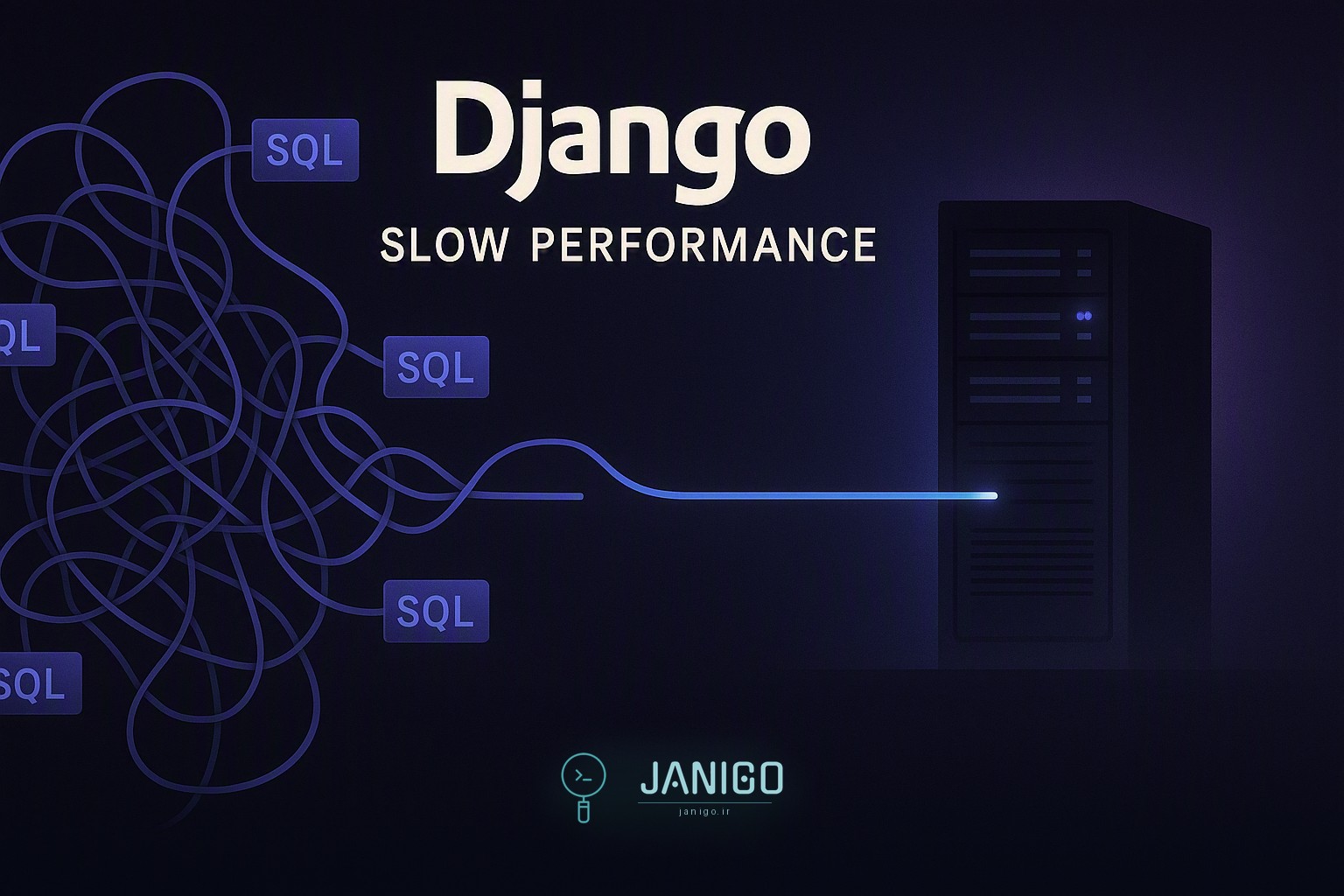 قبل از خرید سرور قوی‌تر این کارها رو انجام بده | چرا پروژه‌های Django کند می‌شه؟
